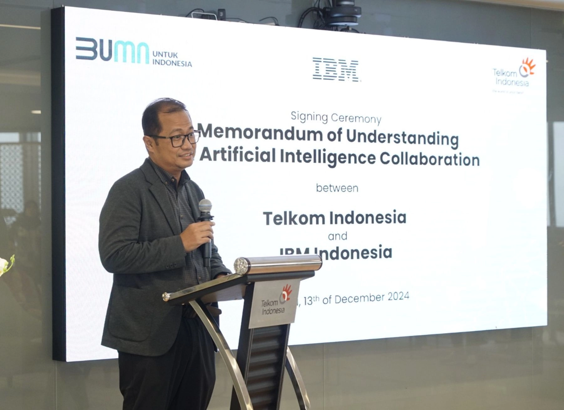 Perkuat Artificial Intelligence (AI) di Indonesia, Telkom bersama IBM Kokohkan Kemitraan Strategis